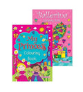 Ballerina / Princess Colouring Book Assorted Designs P2808