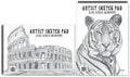 A3 Artist Sketch Book Art Crafts P2840