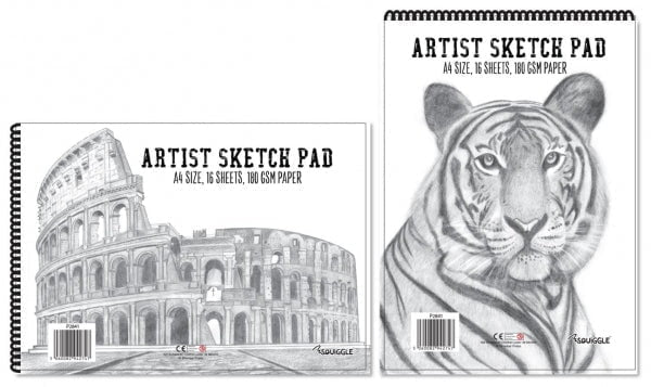 A4 Artist Sketch Book Art Crafts School College Home P2841