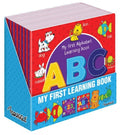 My First ABC/123 Learning Book Assorted Designs 21 x 21 cm P2853
