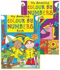 Colour by Numbers Book A4 Size Assorted Designs P2855