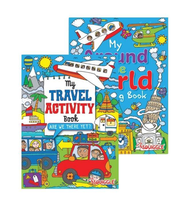 My Travel Activity Book My Around The World Colouring Book P2856