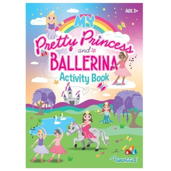 My Pretty Princess & Ballerina All-In-One Activity Book P2929