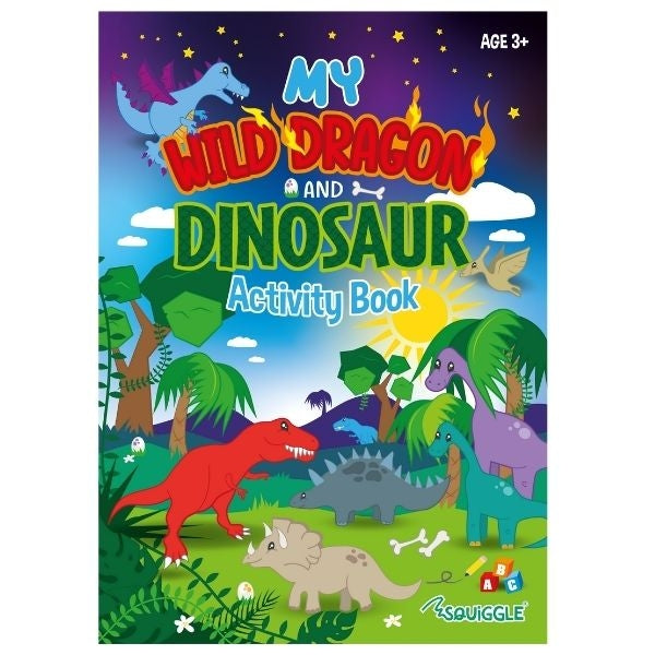 My Wild Dragon & Dinosaur All-In-One Activity Book P2930