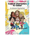 Advanced A4 Colouring Book Comical Character P2955