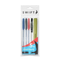 School Stationery Study Mate Set of 5 Pens Including 1 Highlighter P3085