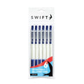 Retractable Ballpoint Pens 6pk Blue Ink P3090