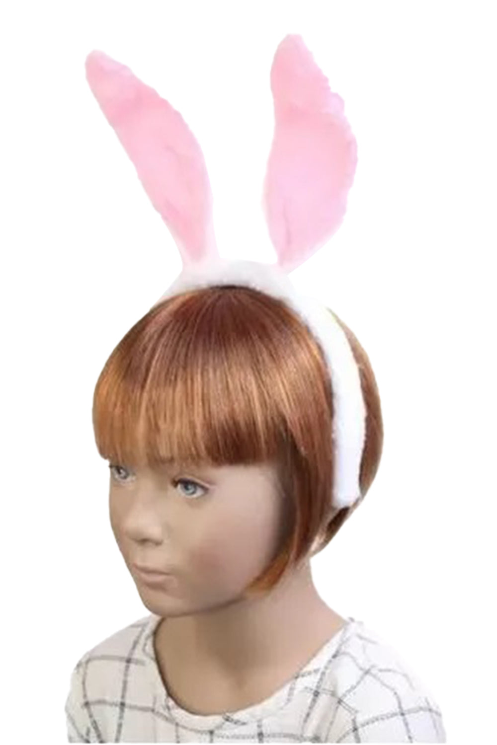 Wickedfun Pink/ White Fur Fabric Bunny Rabbit Ears