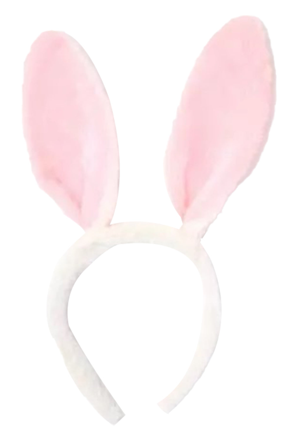 Wickedfun Pink/ White Fur Fabric Bunny Rabbit Ears