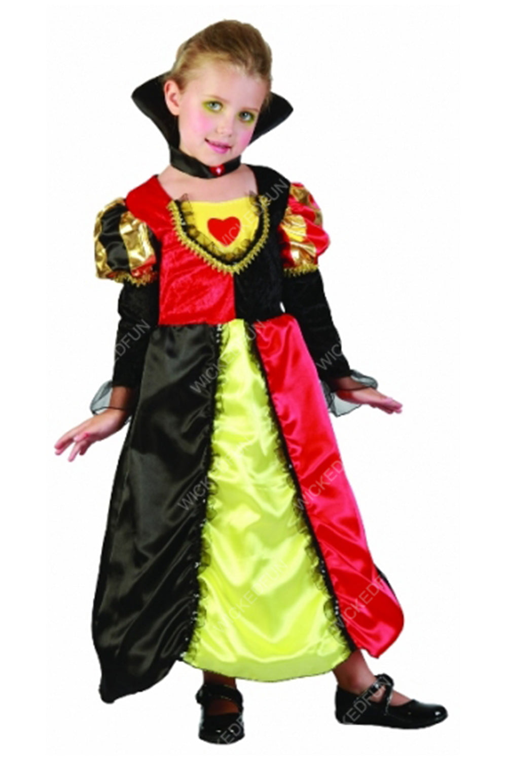 Wickedfun Queen of Hearts Toddler Costume
