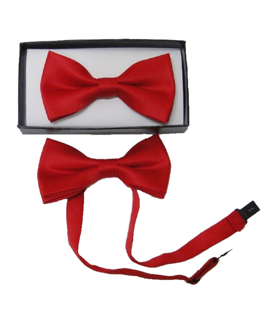 Wickedfun Red Bow Tie with Gift Box