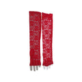 Wickedfun Fingerless Red Long Lace Gloves