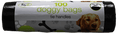 Doggy Bags With Tie Handles 100Pc B0473
