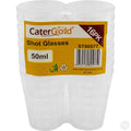 Reusable Plastic Shot Glasses 50ml Pack of 16 ST80577