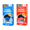 Car Cup Holder Air Freshener Pack of 2 Assorted Scents 322488