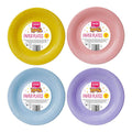 Disposable Jaunty Party Paper Plates 9" Pack of 12 Assorted Colours 321695