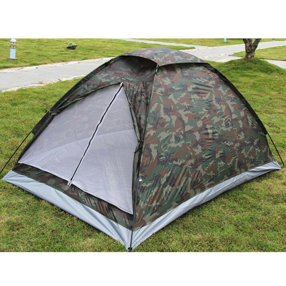 Outdoor Garden Camping Family Tent 3 Person 200 x 150 x 110cm Assorted Colours 3529