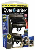 Ever Brite LED Light Motion Sensor Solar Powered & Wireless 4521
