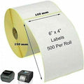 Thermal Labels 4x6 Inches, 500 Labels Per Roll, Direct Thermal Printer Compatible – SKU L500