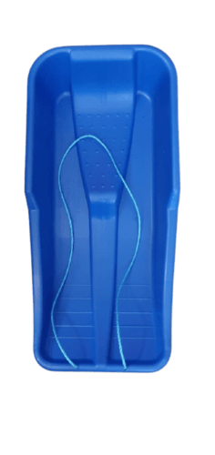 Plastic Snow Sledge Sleigh 86 x 40 cm Blue S2B
