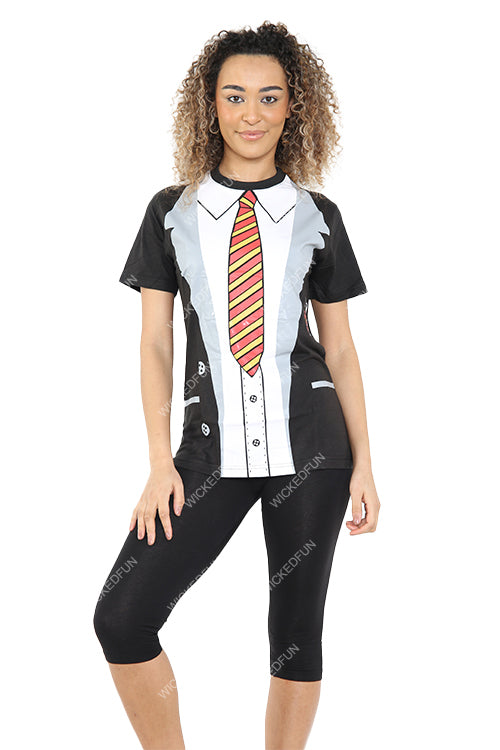Wickedfun Unisex School Boy Printed TShirt
