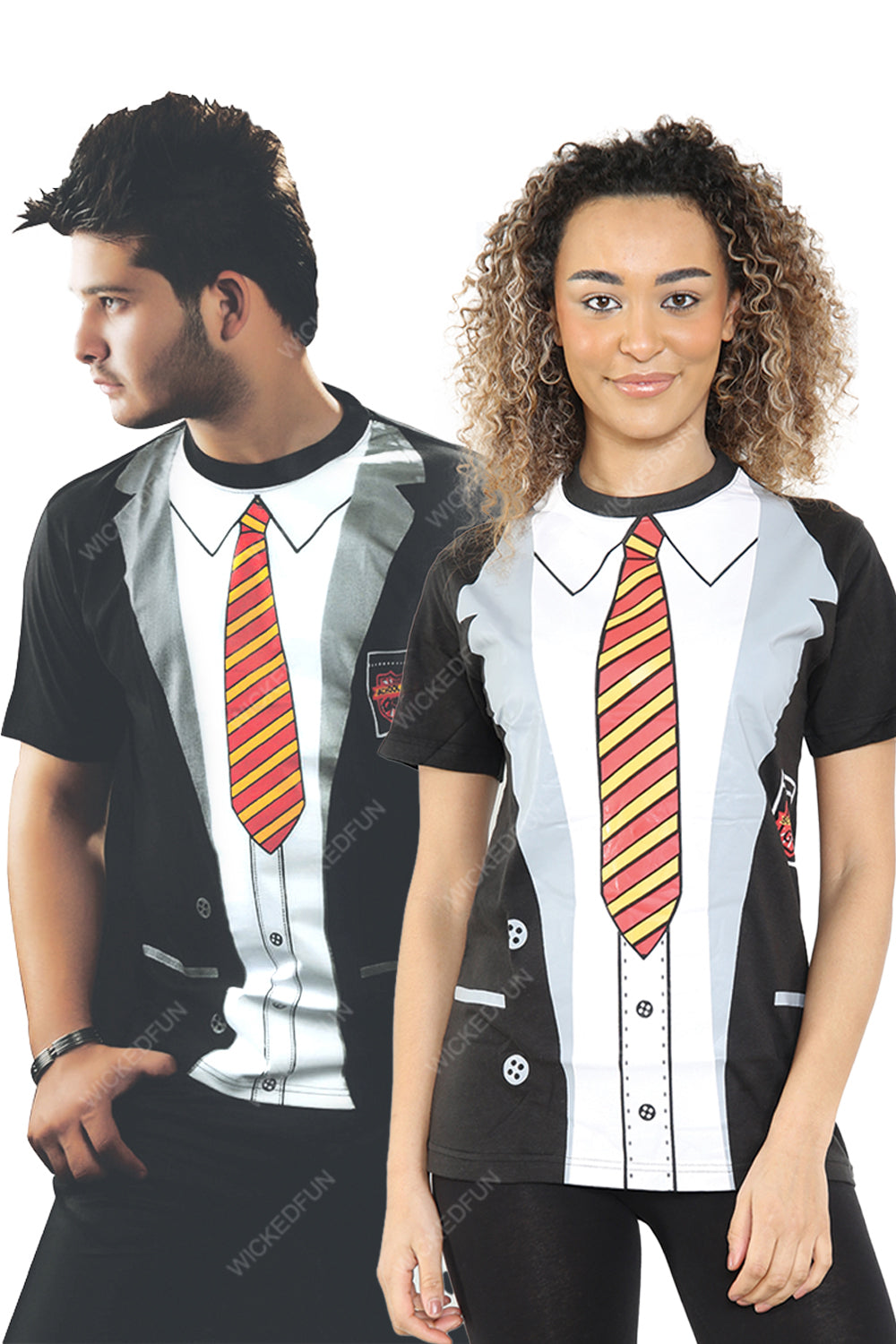 Wickedfun Unisex School Boy Printed TShirt