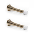 Spring Door Stops Brass Finish Home Diy 2373
