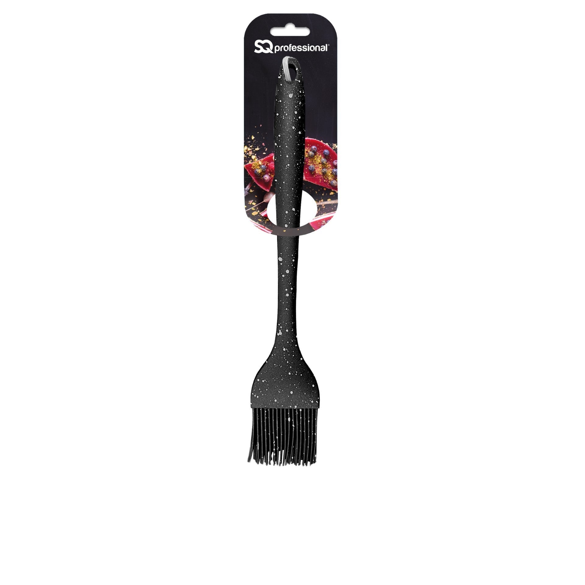 Silicone Basting Pastry Brush 4.3 x 26 cm Speckled Black 10194