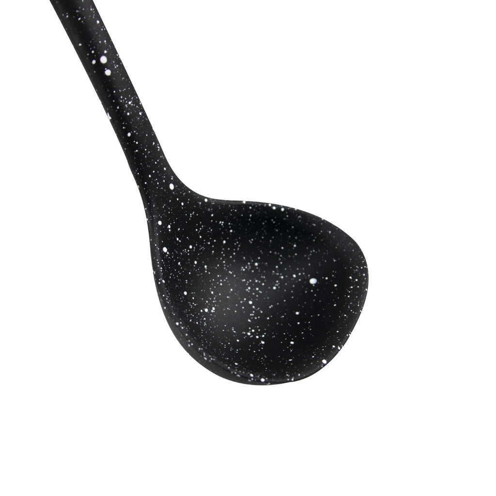 Silicone Ladle 8.5 x 29.5 cm Speckled Black 10201