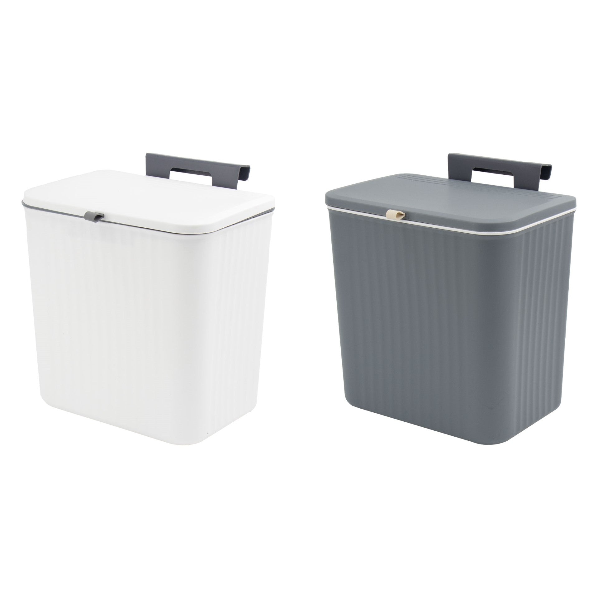 Tuffex Plastic Kitchen Hanging Bin with Reversible Cover 5L 28 x 9 x 27 cm Assorted Colours 10760 / TP727