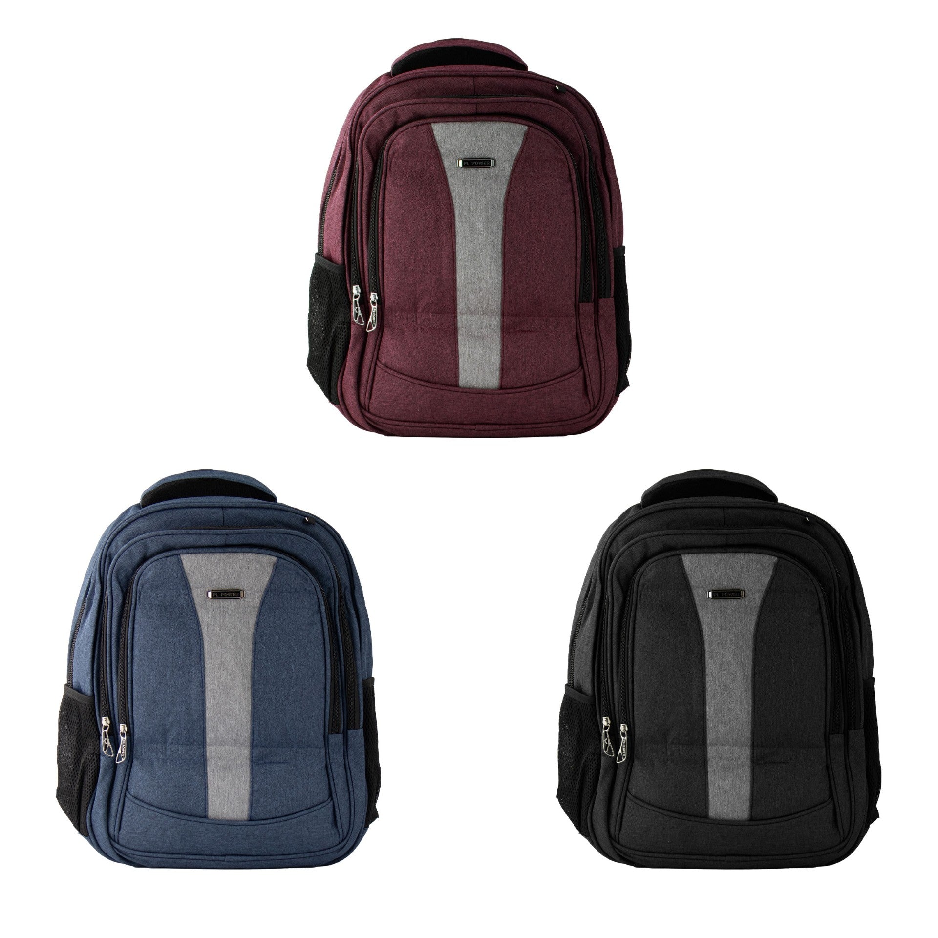 Durane Backpack Set of 3 Assorted Colours 10990