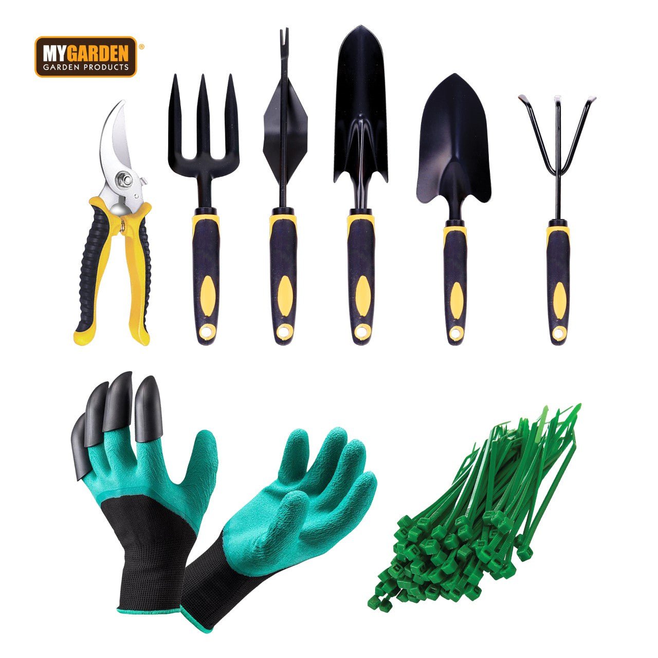 Garden Claw Gloves and Gardening Tool Set 1111