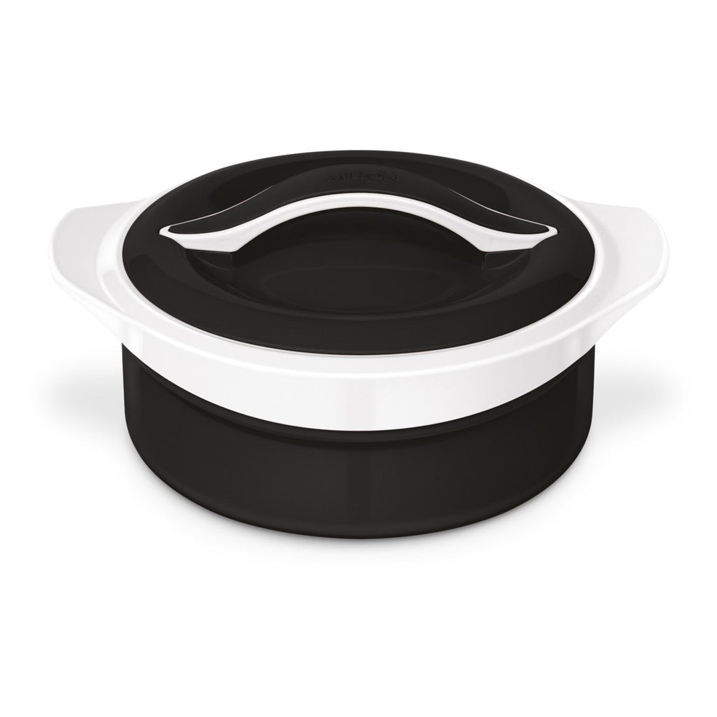 SQ Zenith Insulated Casserole Set 3pc Black-White 1L-1.5L-2.5L 9571