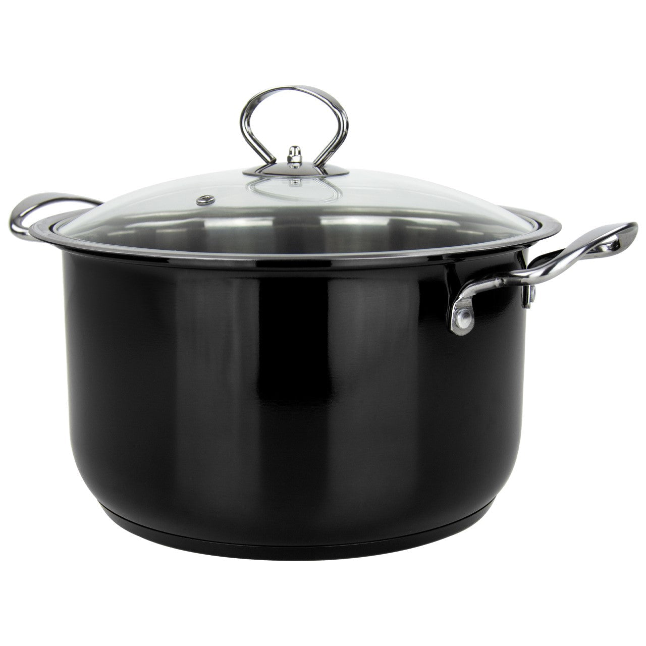 SQ Professional Gems Stainless Steel Stockpot Set of 4 Onyx 18-20-22-24cm 9579