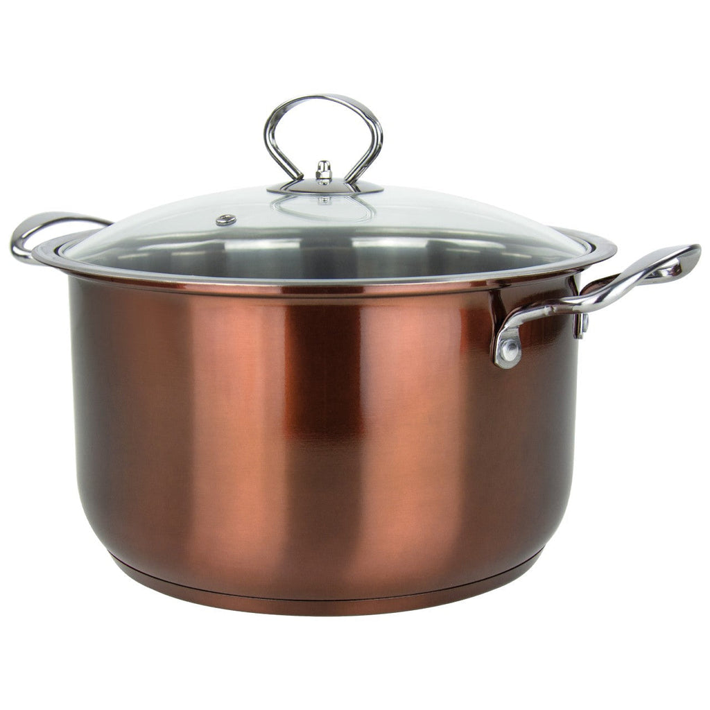 SQ Professional Gems Stainless Steel Stockpot Set of 4 Axinite 18-20-22-24cm 9583