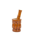 Durane Wooden Mortar & Pestle 10x13cm 9933