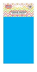 Tissue Paper Pack Size 50 x 75cm 10 Sheets Turquoise BB2009