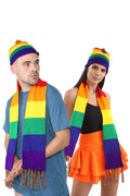 Unisex Rainbow Scarf