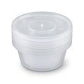 450ml Round Vented Food Storage Containers, 5-Piece Pack, 118 x 60mm, SKU MX7014