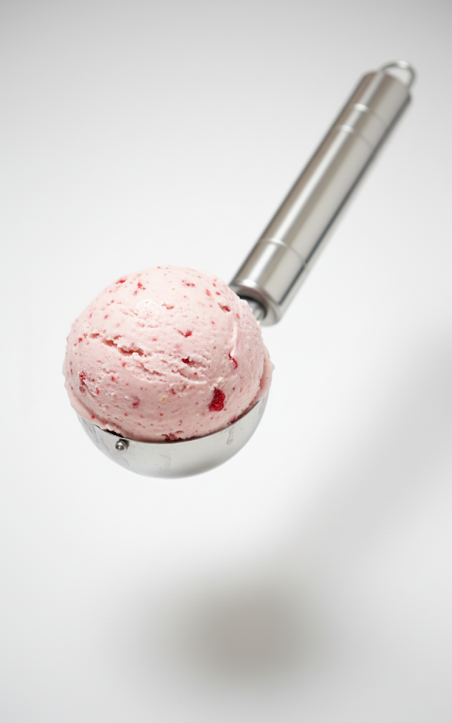 Stainless Steel Kitchen Ice Cream Spoon Scoop 19cm 5556