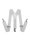 Wickedfun White Braces (3.5cm)