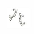 Curtain Rail Glider Hooks White/Silver Curtain Hooks Home Diy 0887 / 8870