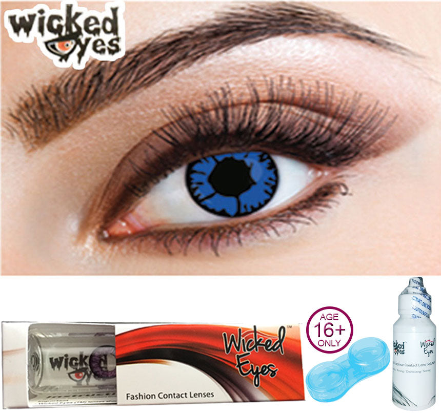 Wicked Eyes Blue Flame