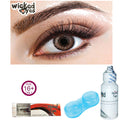 Wicked Eyes Two Tone Grey Fashion Lense