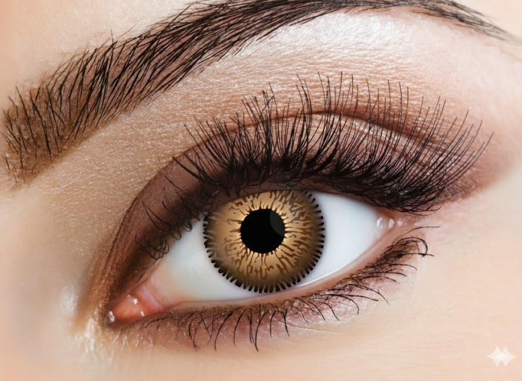 Wicked Eyes Three Tone Honey 30 Days Lenses