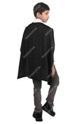 Wickedfun Children's Black Deluxe Satin Cape