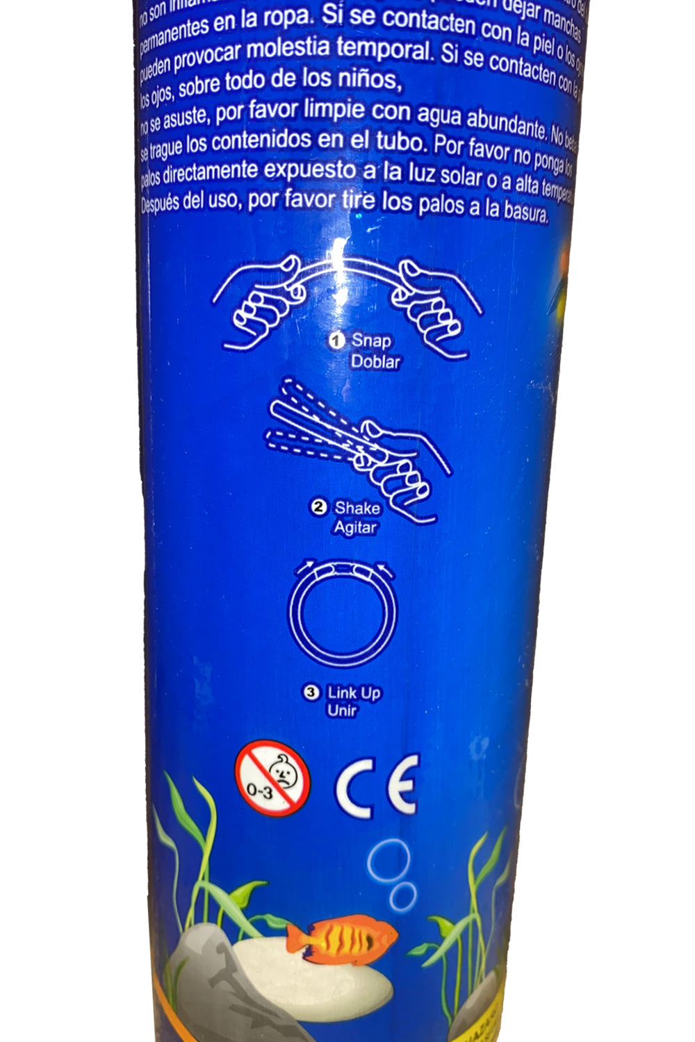 Wickedfun 100 Pcs Glow Sticks 8'' (5*200 mm)
