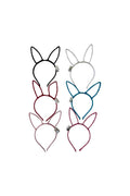 Wickedfun 12pc Assorted Wire Light Up Rabbit Ear Headband