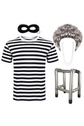 Wickedfun 5pc Old Grandma Costume