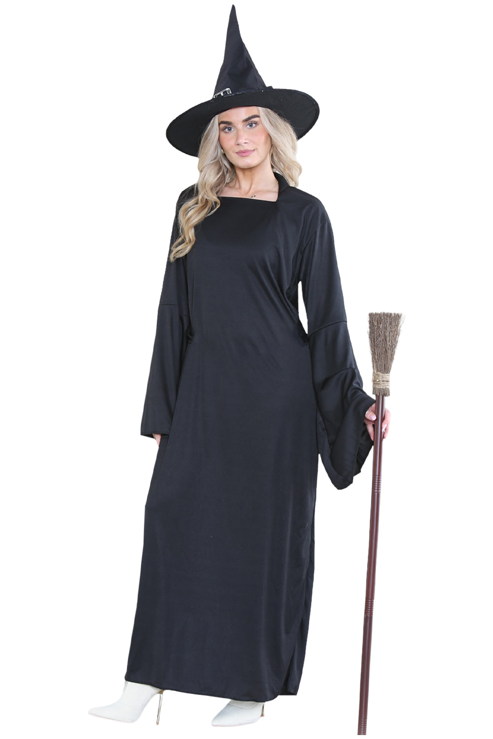 Wickedfun Adult Black Witch 2 PCS Set